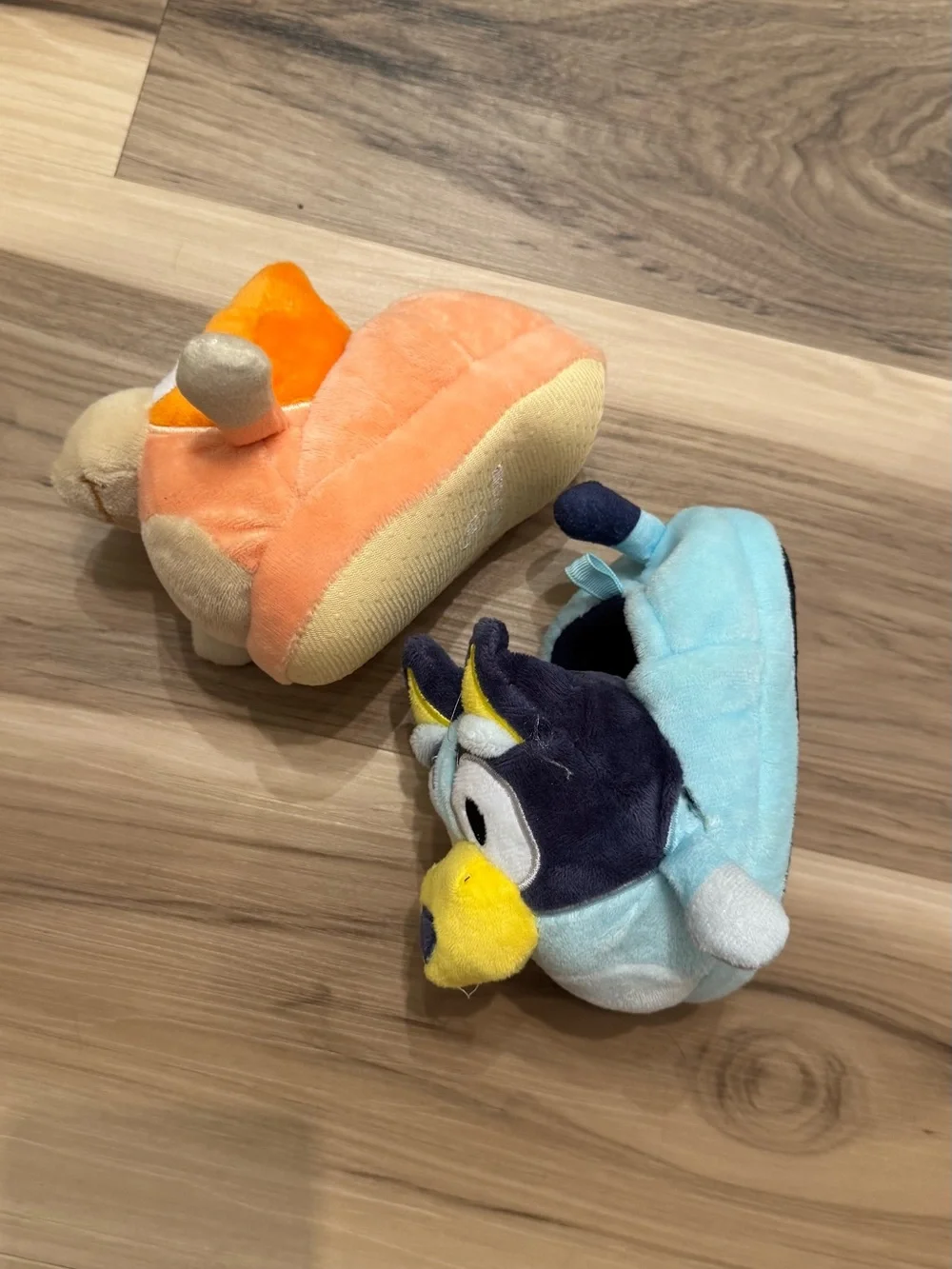 Toddler Bluey & bingo Plush Dog slip on Slippers size 5/6